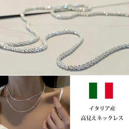 イタリア産キラキラネックレス