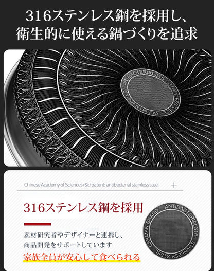 【燕三条の百年老舗鉄器工房】ステンレス鋼フライパン