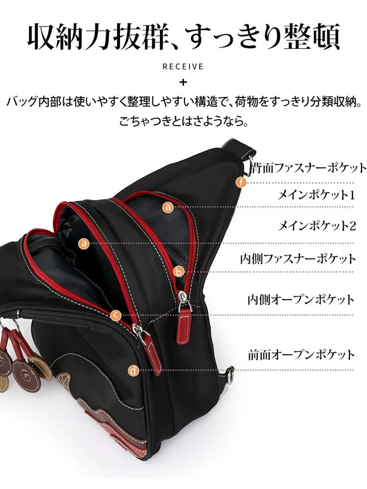 高密度マイクロ生地3WAY大容量カジュアルバッグ