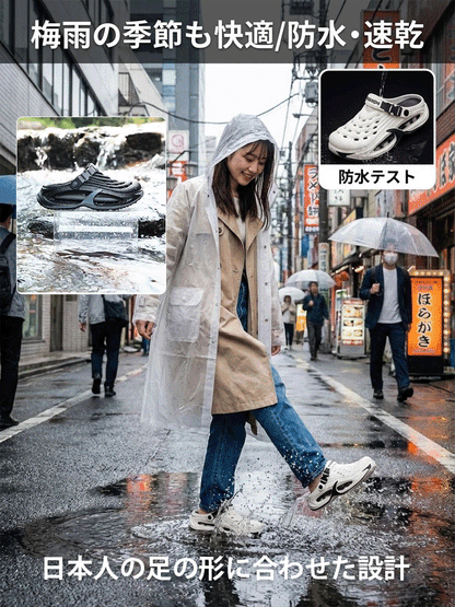 男女兼用滑り止め・防臭・耐摩耗サンダル