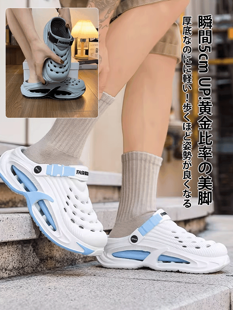 男女兼用滑り止め・防臭・耐摩耗サンダル