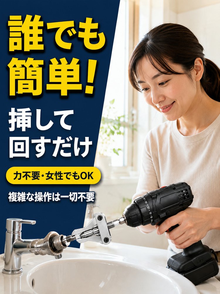 【高硬度合金製】折れ込みボルト抜き取り工具