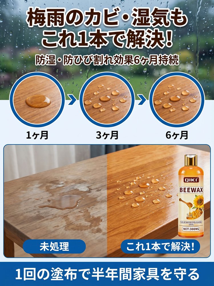 家具用蜜蝋ワックス