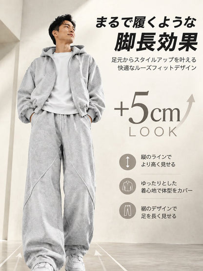 防風・大きいサイズ・カジュアルセットアップ