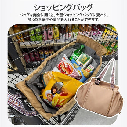 多機能大容量収納バッグ