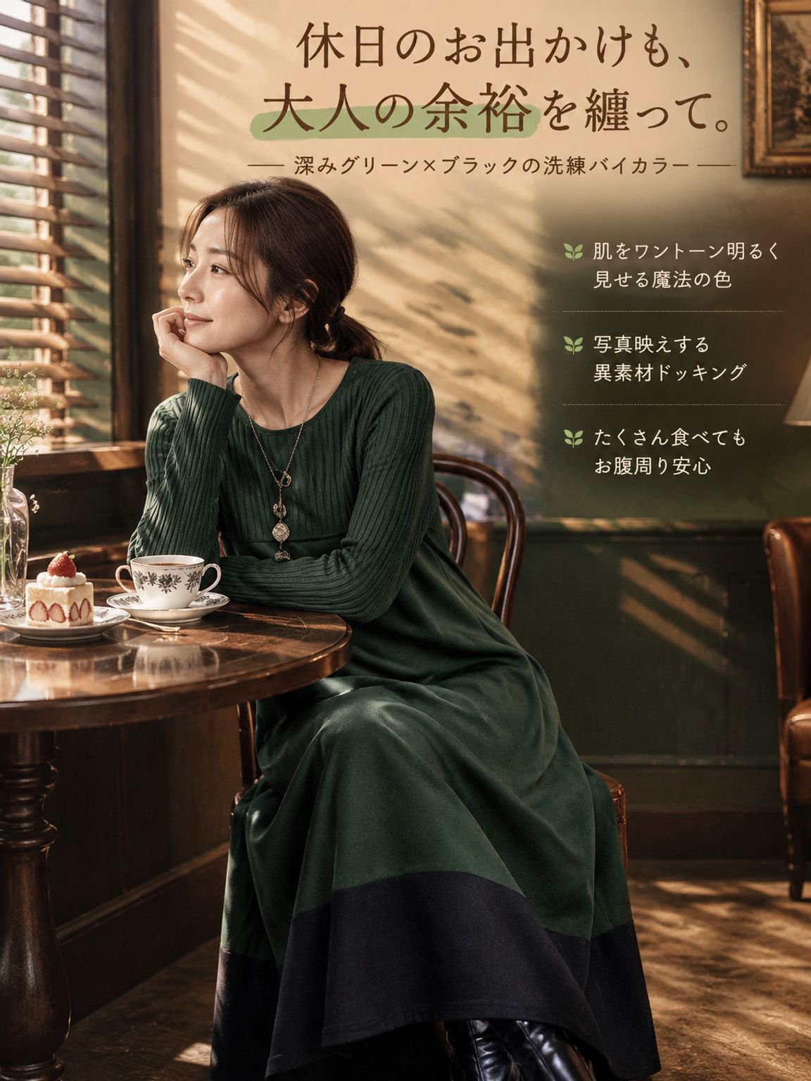 【神戸コレクション金賞受賞】VIP限定デザイン！大人の余裕を纏う・極上異素材ドッキング フレアロングドレス